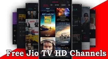 Guide for Free Jio TV HD Channels Affiche