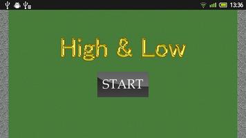 High & Low Plakat