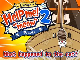 Poster Escape Game：Help me!"meow"2