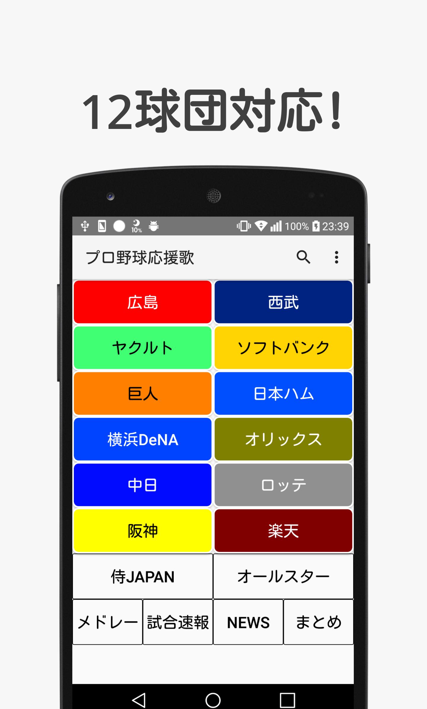 Android 用の プロ野球応援歌 Apk をダウンロード Android 用の プロ野球応援歌 Apk をダウンロード