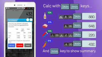 Calculator - Dual tax calculat capture d'écran 1