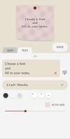 Cute Note Widget скриншот 3