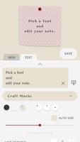 Cute Note Widget ภาพหน้าจอ 3