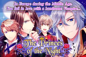 The Princes of the Night : Romance otome games imagem de tela 2