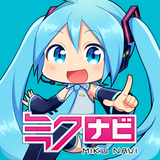 Hatsune Miku official MIKUNAVI আইকন