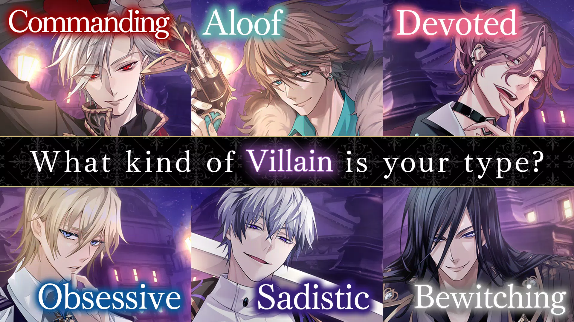 Ikemen Villains Otome Game