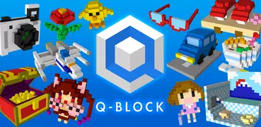 Q-BLOCK 3Dドットお絵描きツール