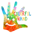 Colorful Hand tema +HOME