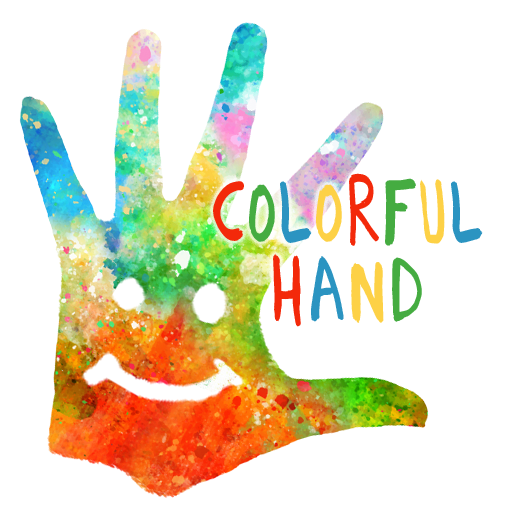 Colorful Hand Thema +HOME