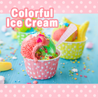 Colorful Ice Cream icône