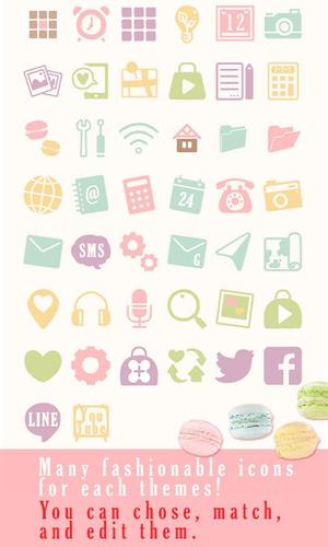 無料で かわいい壁紙 アイコン カラフルマカロン 無料きせかえ アプリの最新版 Apk1 0 1をダウンロードー Android用 かわいい壁紙 アイコン カラフルマカロン 無料きせかえ Apk の最新バージョンをダウンロード Apkfab Com Jp