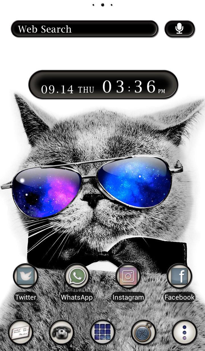 Android 用の オシャレ壁紙アイコン クールキャット ギャラクシー 無料 Apk をダウンロード