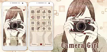Camera Girl Thema +HOME