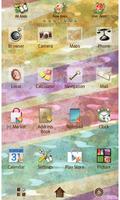 Pastel Flowers Wallpaper Theme تصوير الشاشة 2