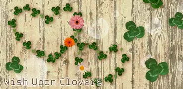 Wish Upon Clovers Wallpaper