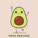 Cute Avocado Theme +HOME APK