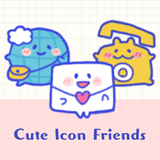 Cute Icon Friends Theme +HOME