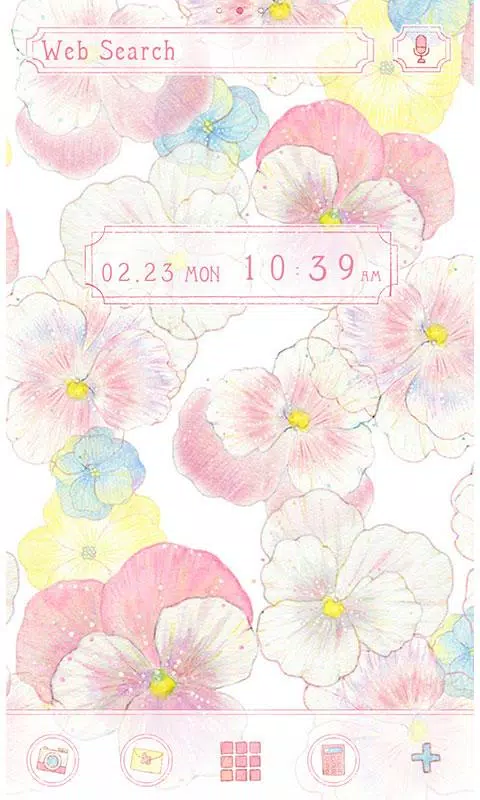 Android向けの可愛い花の壁紙 アイコン Cute Pansy Apkをダウンロードしましょう