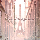 Theme Rain at the Eiffel Tower icône