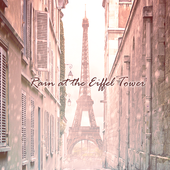 Theme Rain at the Eiffel Tower ikona