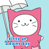 Kitty on a Rainy Day  Theme APK