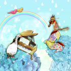 -Rainy Recital- Theme +HOME icon