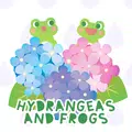 Hydrangeas and Frogs