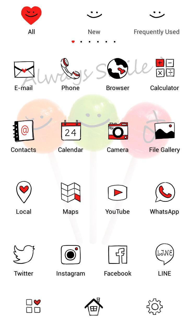 Android 用の 可愛い 壁紙アイコン Always Smile 無料 Apk をダウンロード