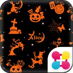 Alice in Halloween Land Theme APK download
