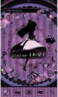 Alice's Nighttime Tea Theme Affiche