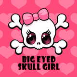 Big Eyed Skull Girl ikon