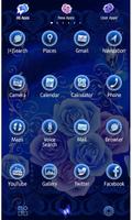 Beautiful Theme Blue Papillon screenshot 1