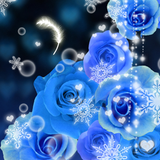 幻想壁紙 Blue Snow Night APK