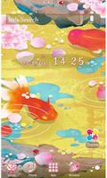 Japanese Goldfish Wallpaper Affiche