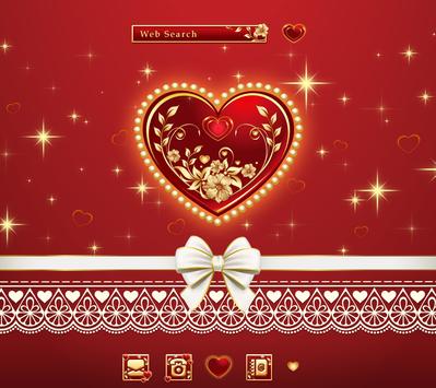 Android 用の バレンタイン壁紙アイコン Gorgeous Red 無料 Apk をダウンロード