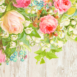 Flower Wallpaper Secret Garden icône