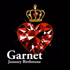 Скачать Garnet - January Birthstone XAPK