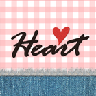 -Gingham Heart- Theme +HOME icône