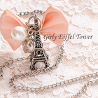 Cute Theme-Girly Eiffel Tower- biểu tượng