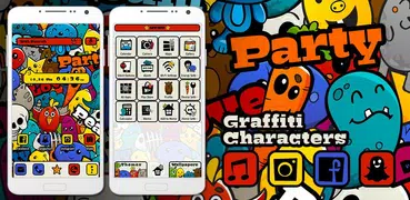 Graffiti Characters Theme