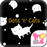 Cute Wallpaper Dots 'n' Cats-icoon