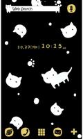 Cute Wallpaper Dots 'n' Cats পোস্টার