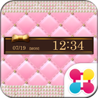 Cute Wallpaper Quilted Pink icône