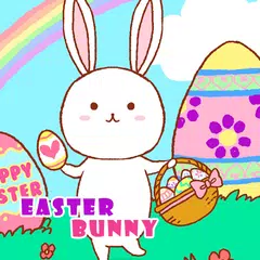 Cute Theme-Easter Bunny- APK Herunterladen