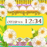 花壁紙 ETHNIC YELLOW APK