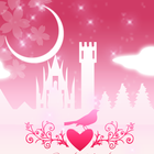 Pink Theme Romantic Fantasy icône