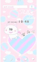 Cute Tema Fluffy Love poster