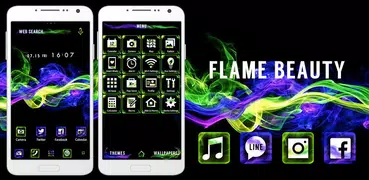 Flame Beauty Theme +HOME