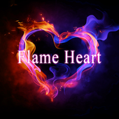 Flame Heart Theme +HOME icône