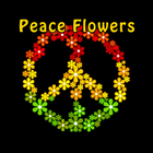 Reggae wallpaper-Peace Flowers आइकन